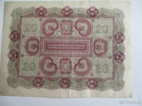 10und 20 Kronen Jg. 1922 - 2