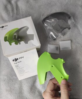 DJI FPV – obere Abdeckung (Top Shell) – original – grün und - 2
