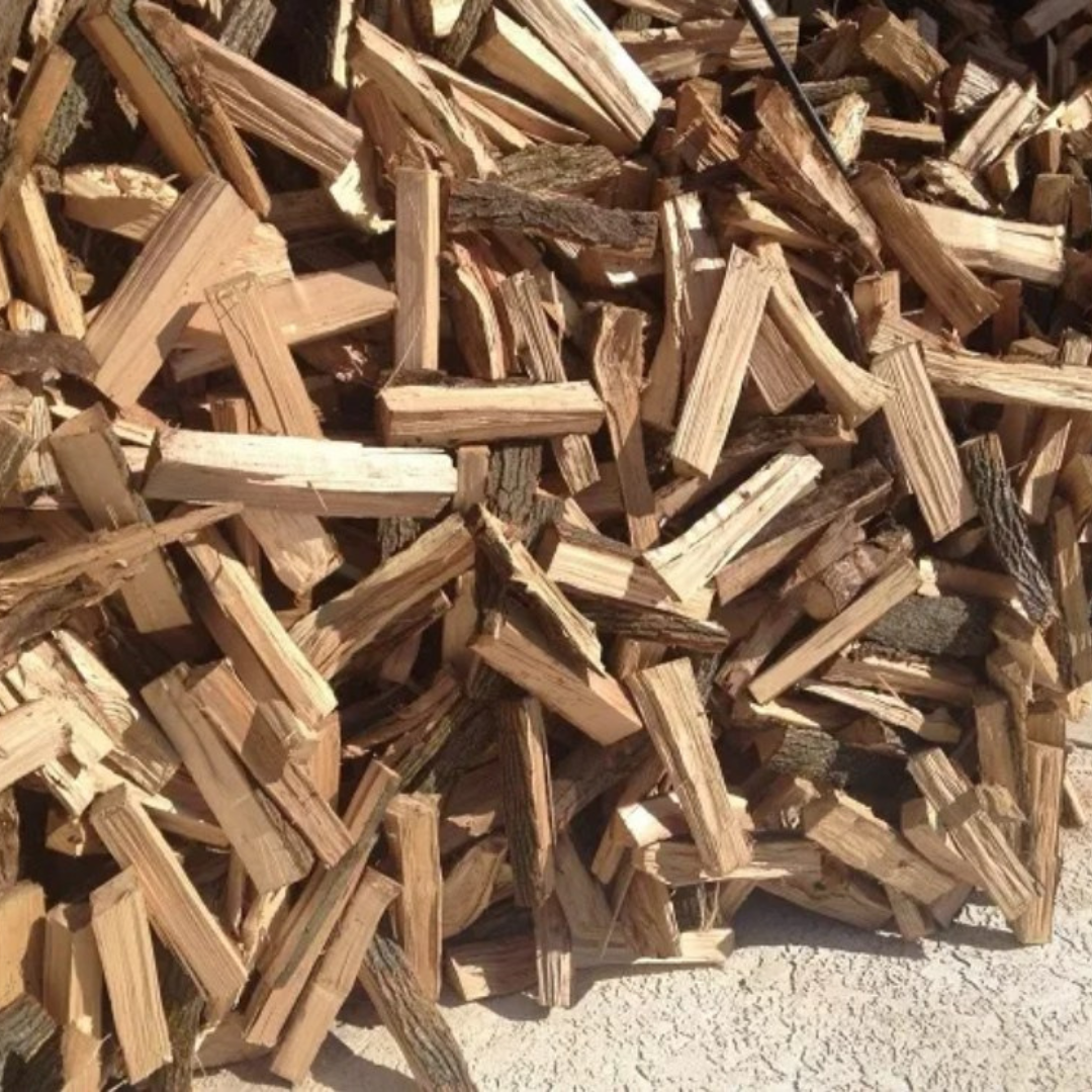 Eiche Brennholz logs gewürzt für Heizen - 3