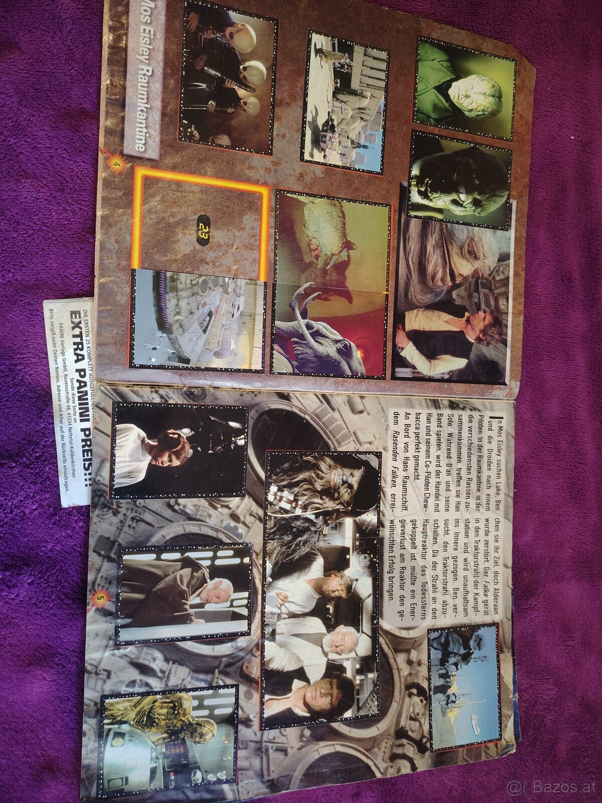 Star Wars Sticker album Älters album - 3