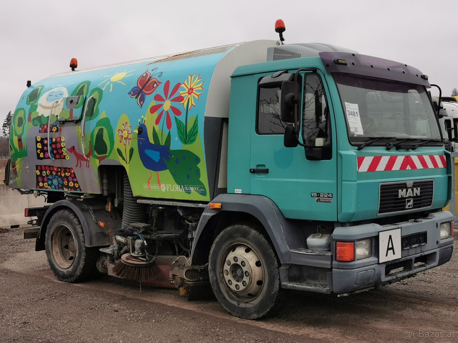 Zu verkaufen MAN 15.224 SILENT Typ L82-LRK E2 Kehrmaschine - 3