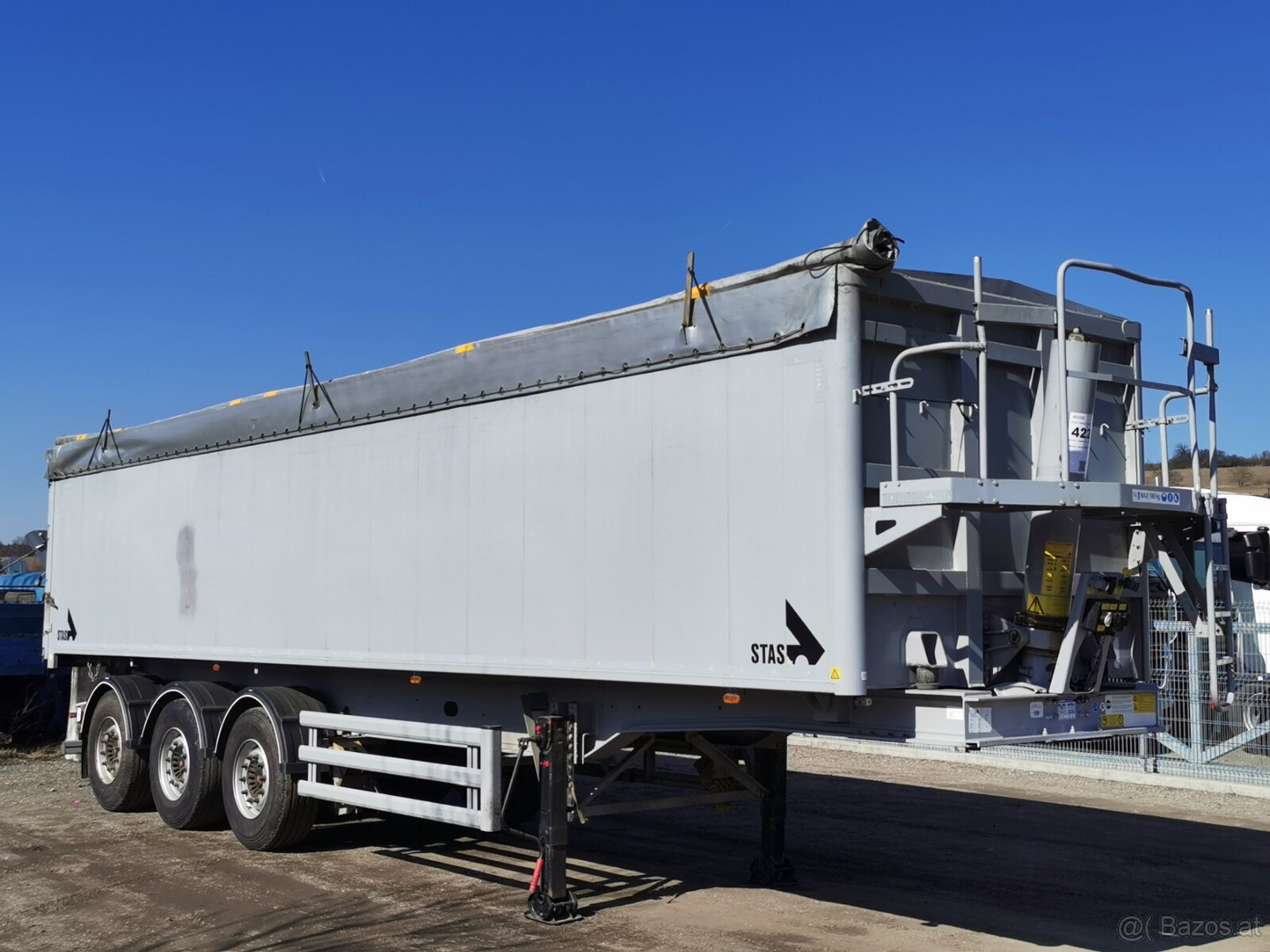 Zu verkaufen STAS S300CX 50m³ Kippsattelzug - 3