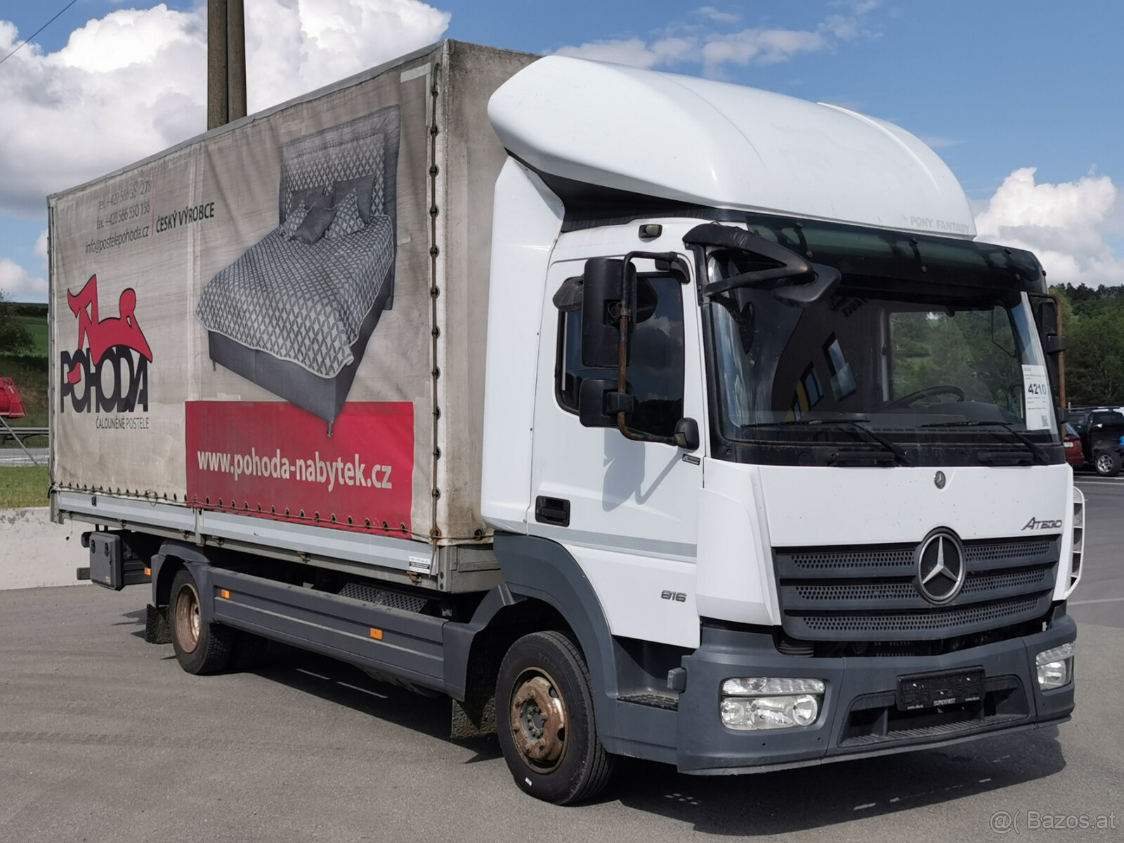 Zu verkaufen MERCEDES-BENZ ATEGO 816 EURO 6 Pritschenwagen - 3