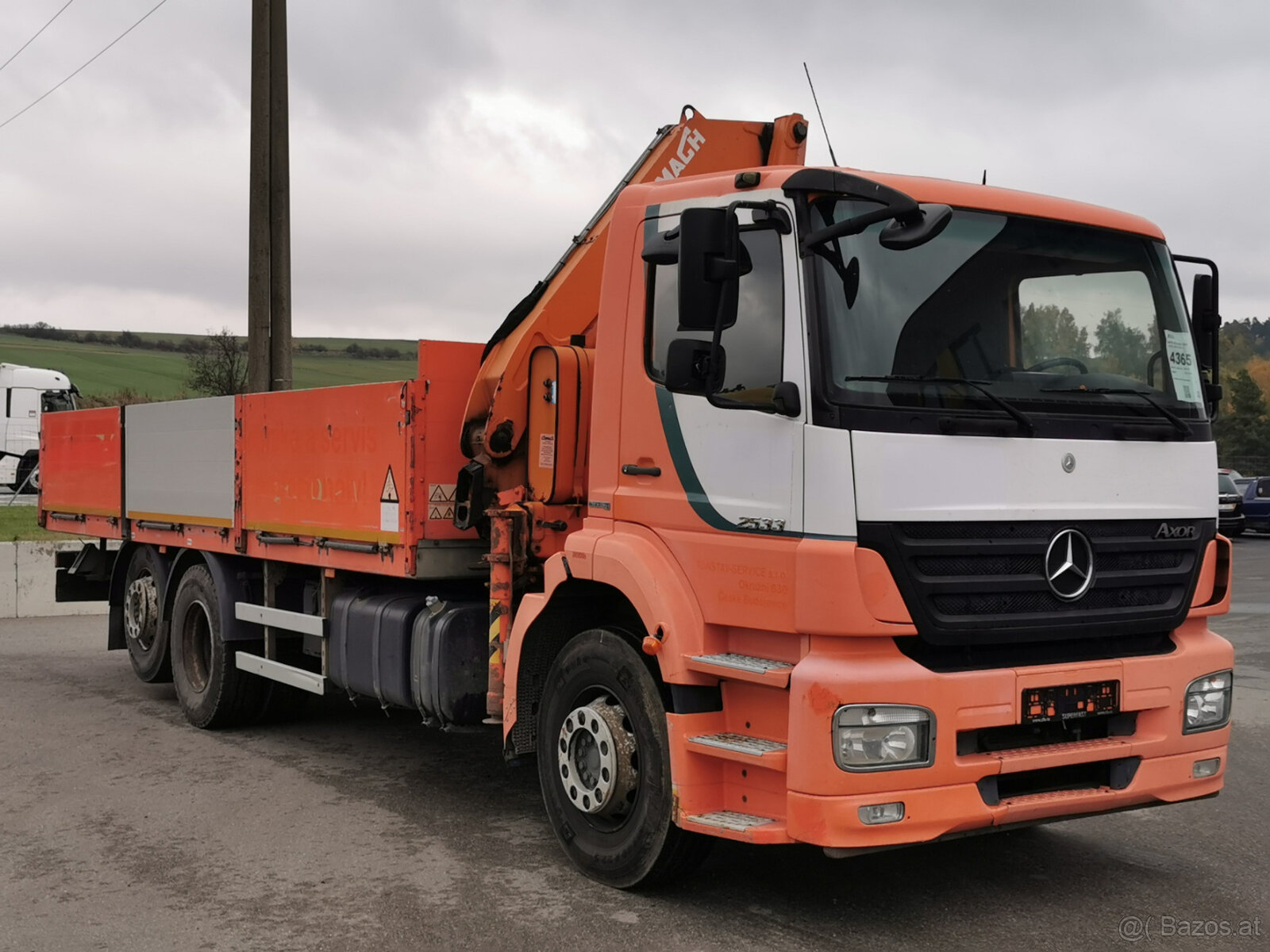 Zu verkaufen Mercedes-Benz Axor 2533 L 6x2 E4 Pritschenwagen - 3