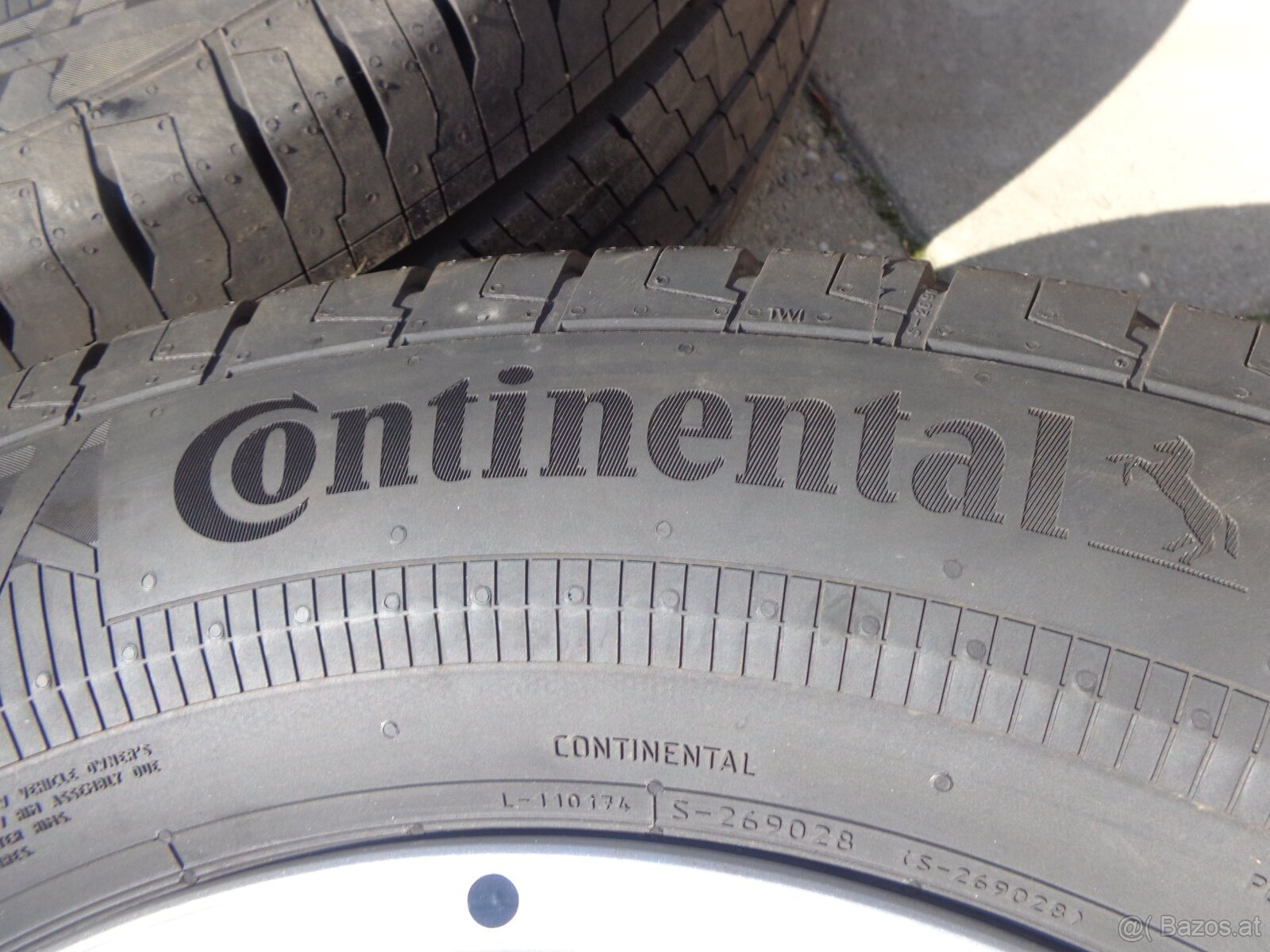 Man TGE / VW Crafter neue Continental Sommerradsatz - 3