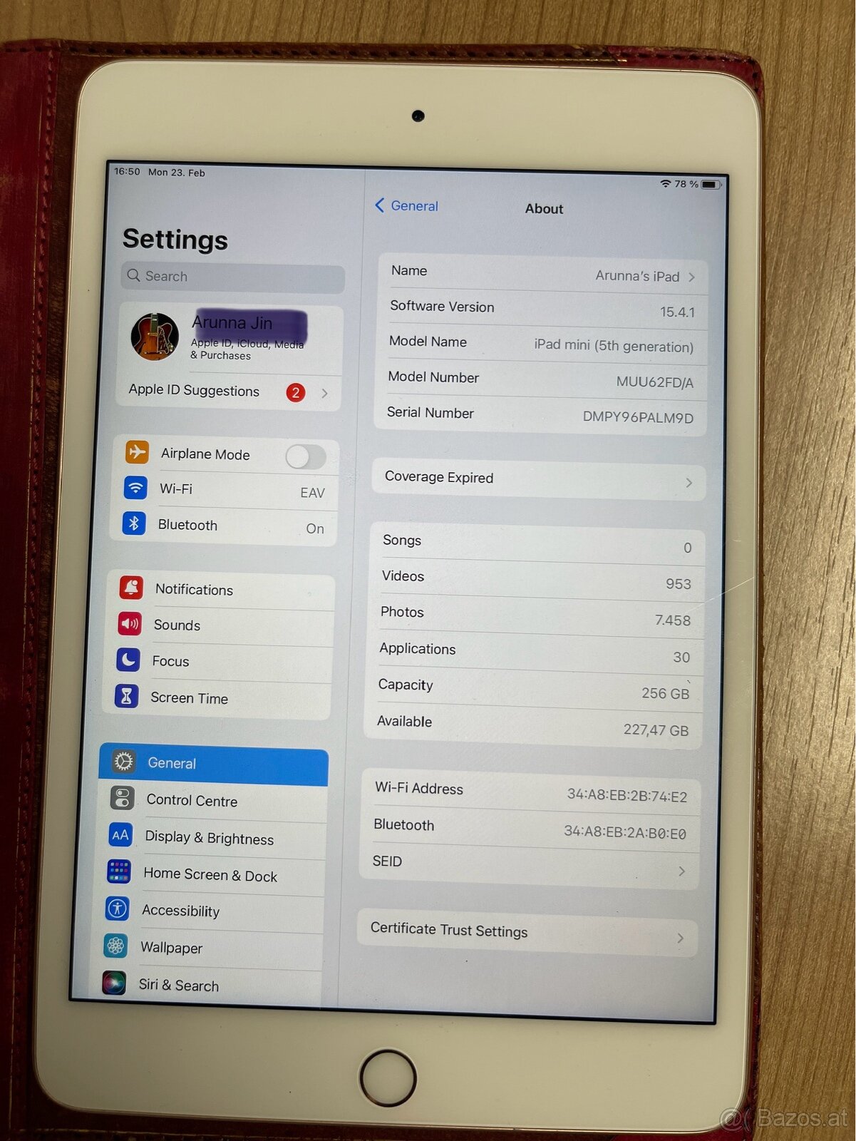 iPad mini 5 ,256 GB - 3