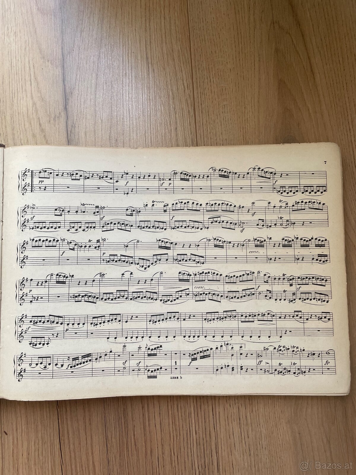 Ludwig van Beethoven, 1872 - Notenband - 3