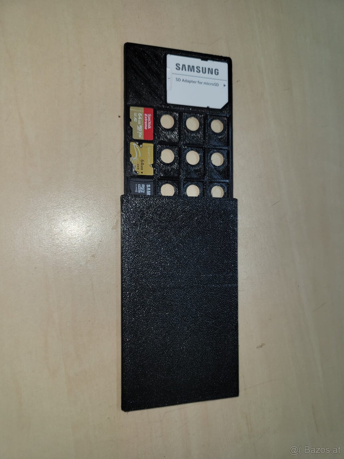 3D-gedruckter Organizer für SD- und microSD-Karten (Etui) - 3