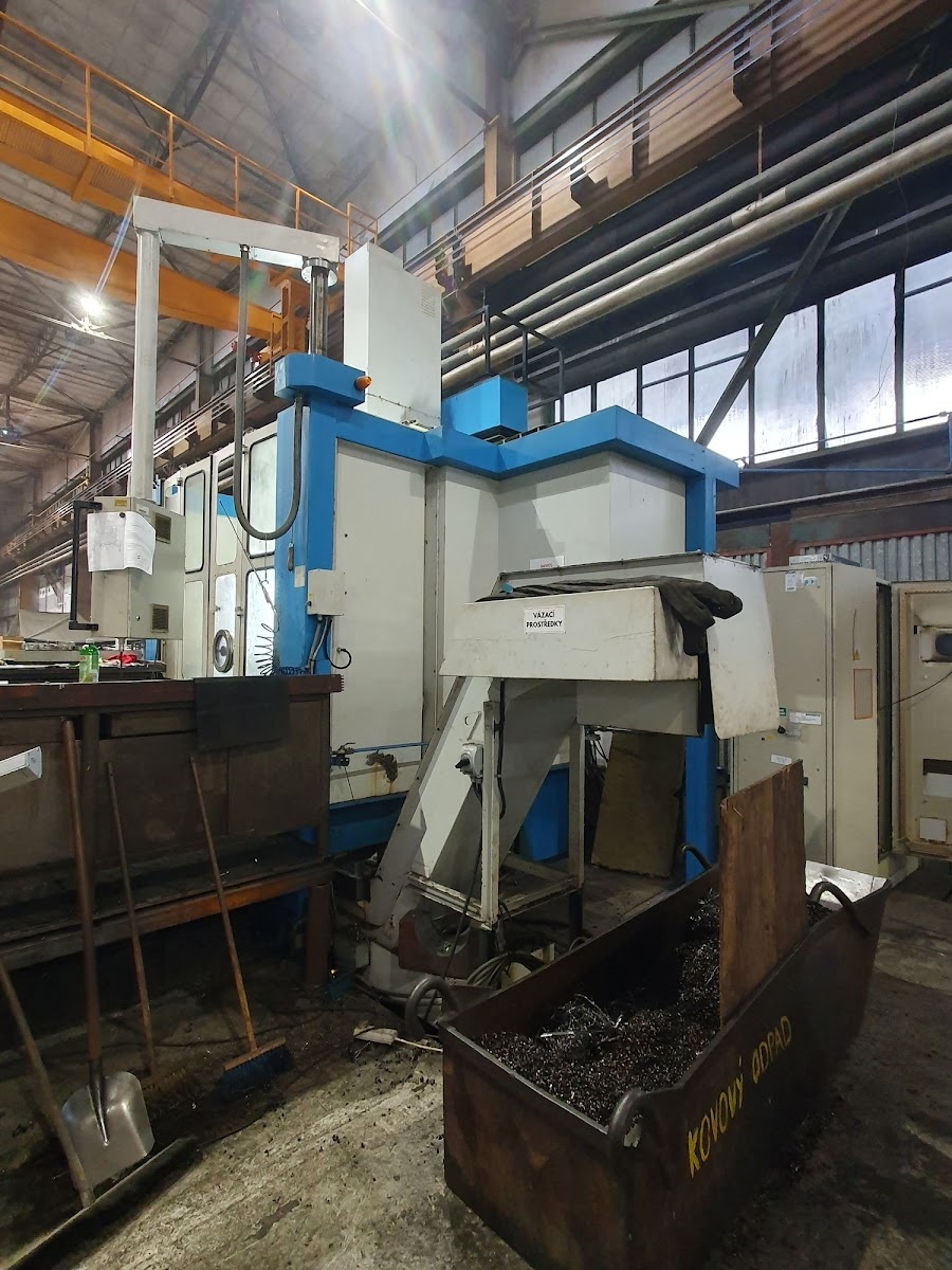 TOS Hulín SKQ 12 - Karusselldrehmaschine Einständer - 3