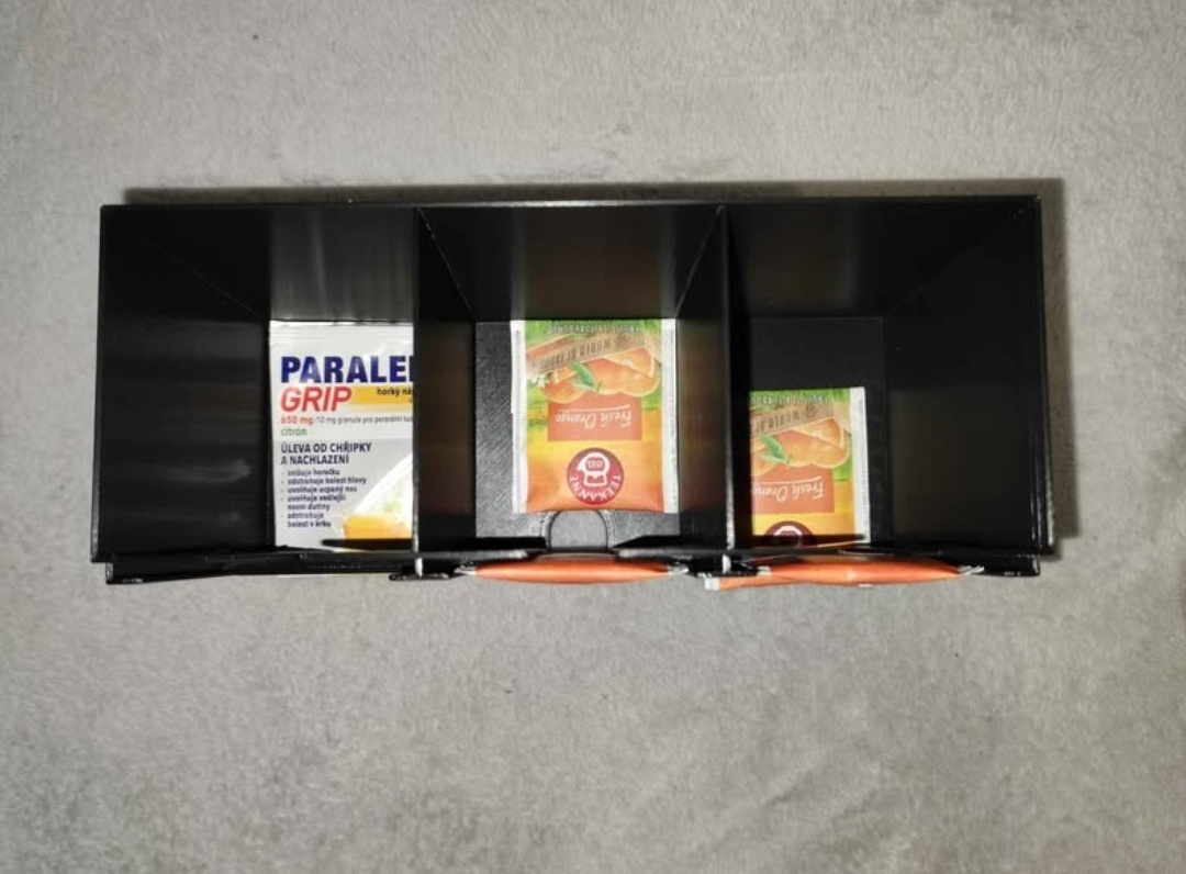 Moderner Tee-Organizer und Teespender – 3D-Druck - 3