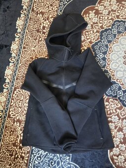 Nike Tech Fleece Hoodie Schwarz Größe M - 3