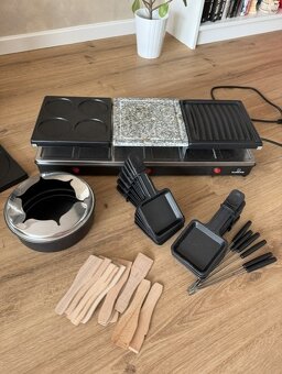 Klarstein Tischgrill und Fonduelette XL mit Zubehör - 3
