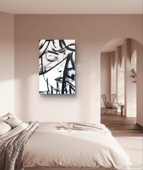Bild (Abstraktes Porträt) Amaje Art – handgemalte Bilder - 3