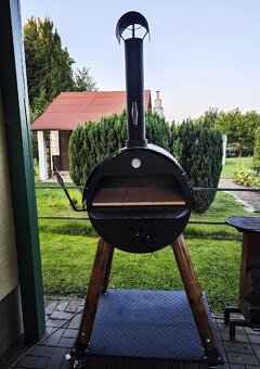 Pizzaofen / Brotofen, 60 × 40 cm, 110 kg, mit Thermometer - 3