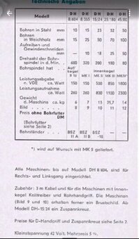 Bohrmaschine Cordia DH45/80 (ICH SUCHE) - 3