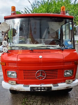 Feuerwehr, 1977 MB L409, 16.000 km, LKW, Historisches KFZ - 3