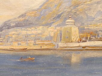 Gemälde Eduard Adrian Dussek, Messina Öl auf Leinwand 72x103 - 3
