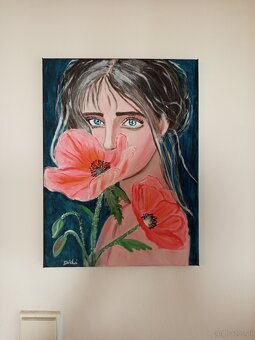 Frau mít Blumen - 3