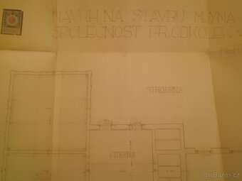 HUBERT GESSNER- Architekt Plány- Pekárna Fr.ODKOLEK Vysočany - 3