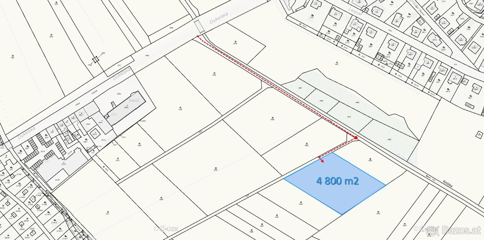 Grundstück Třeboň – 4.800 m² | Nähe Zentrum - Video - 4