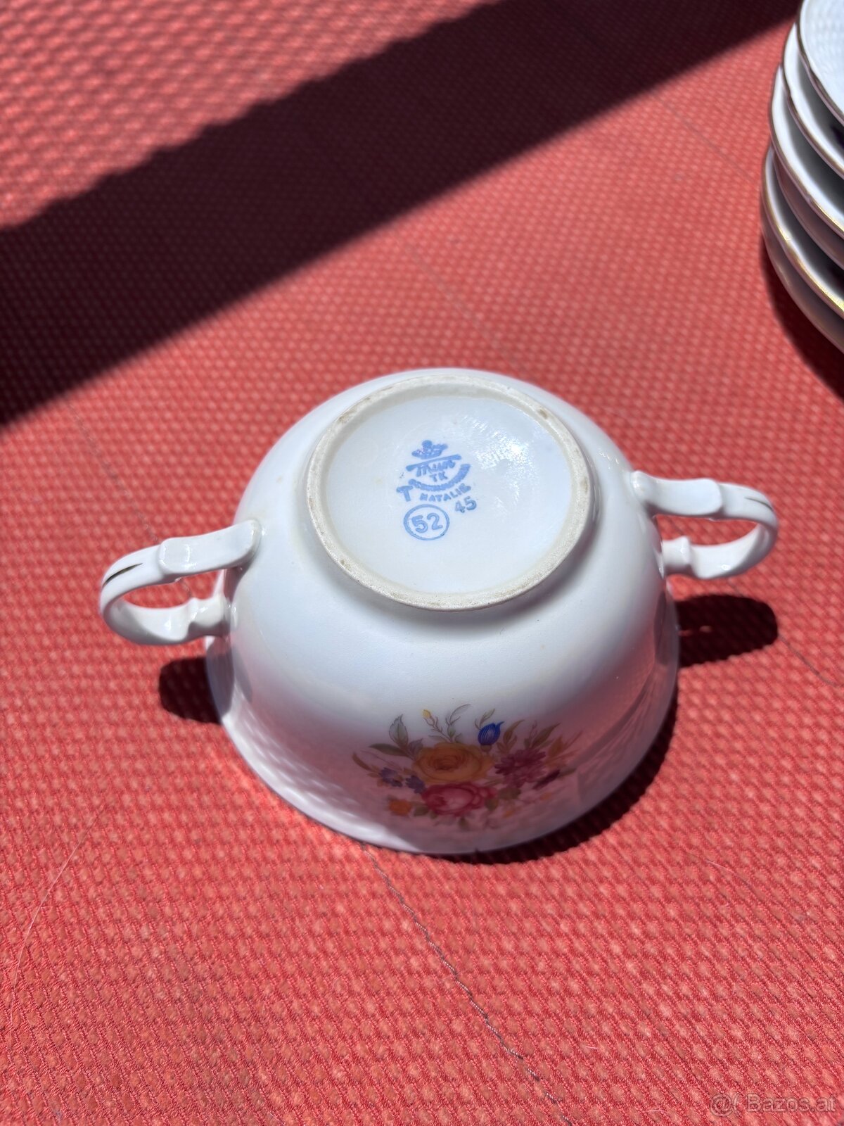 Bouillon-Tassen mit Untertassen von THUN – Karlsbader Porzel - 4