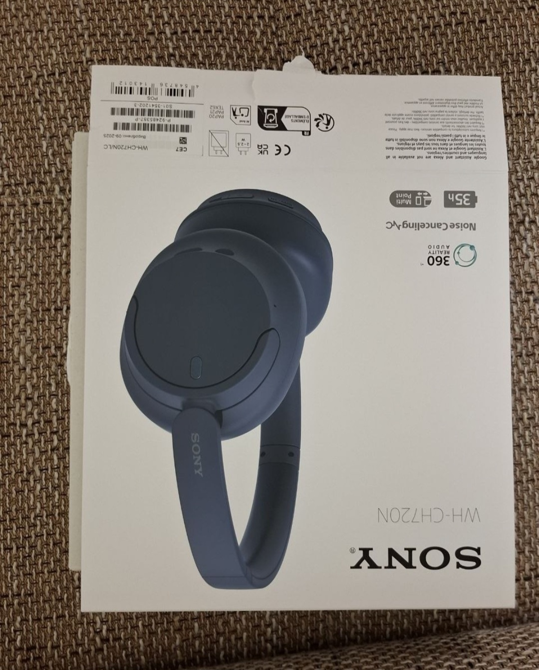 🎧 Sony WH-CH720N – Blue | Noise Cancelling Kopfhörer - 4