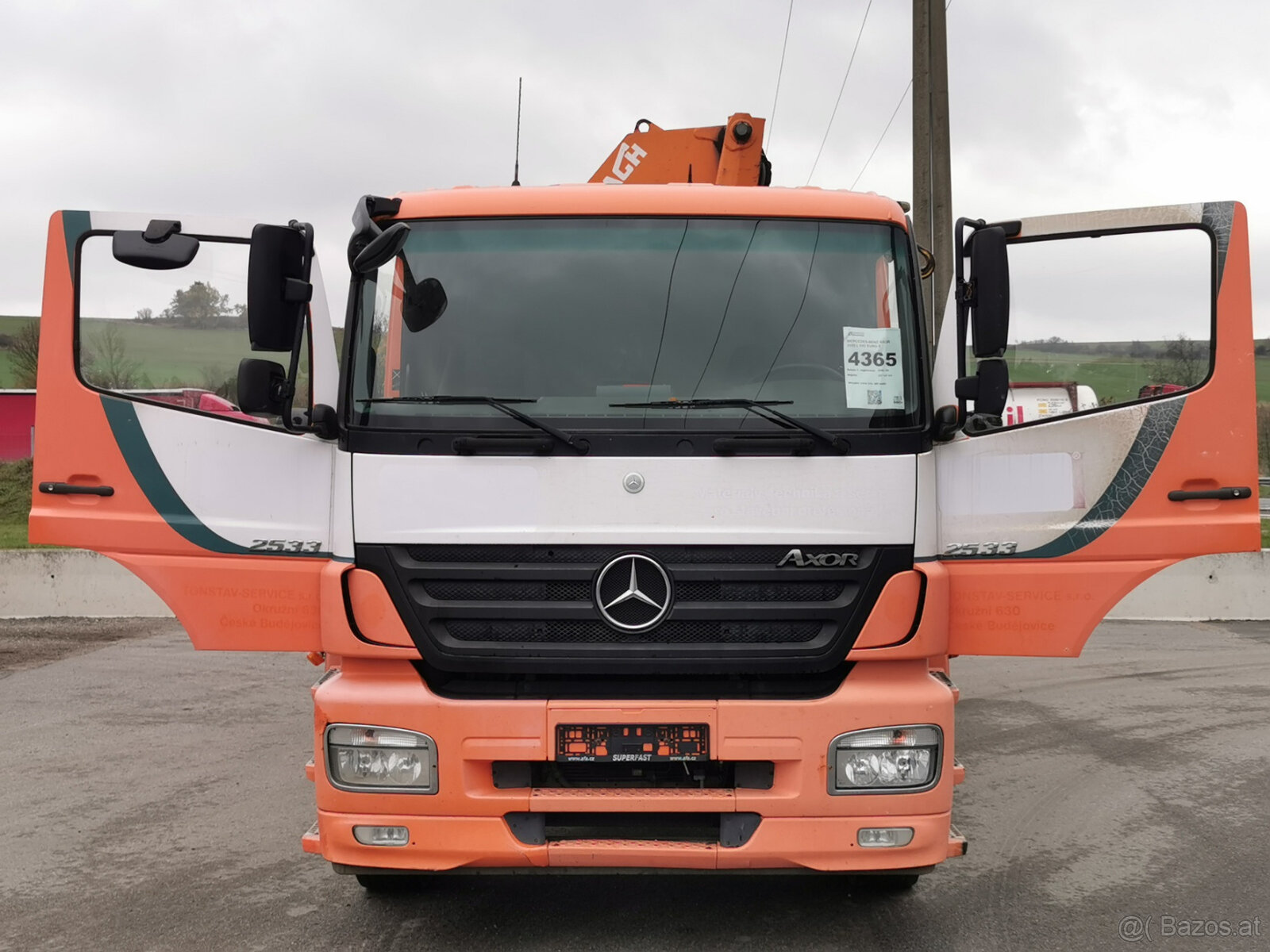 Zu verkaufen Mercedes-Benz Axor 2533 L 6x2 E4 Pritschenwagen - 4