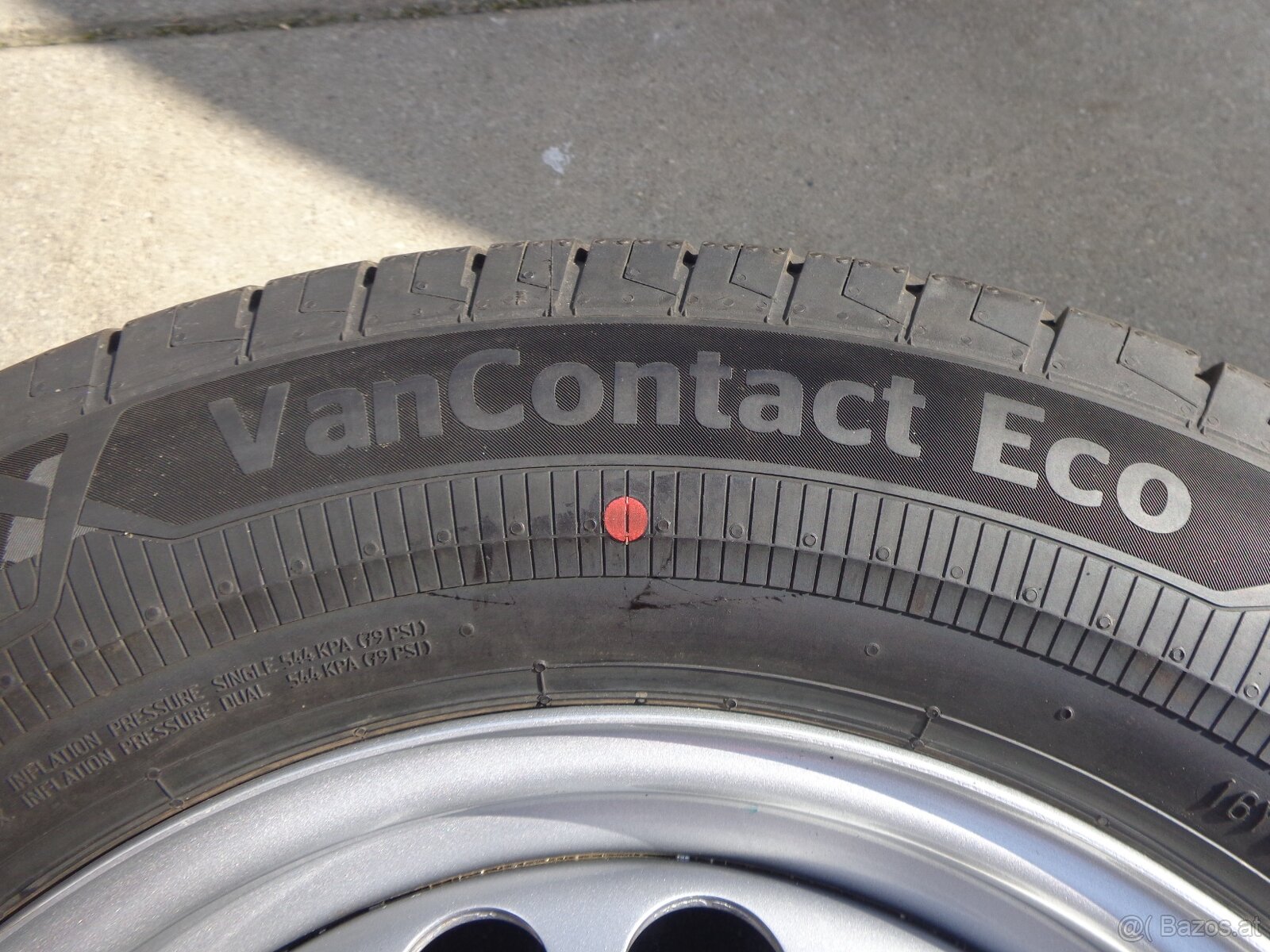 Man TGE / VW Crafter neue Continental Sommerradsatz - 4