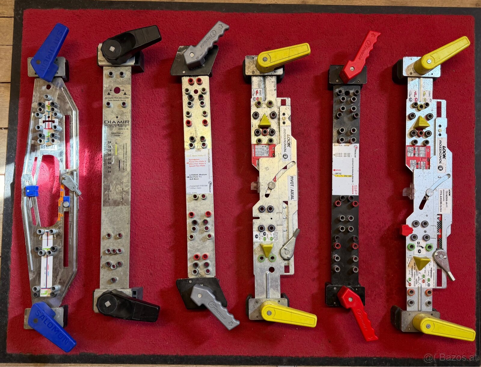 Bohrschablonen für Skibindungen - 4