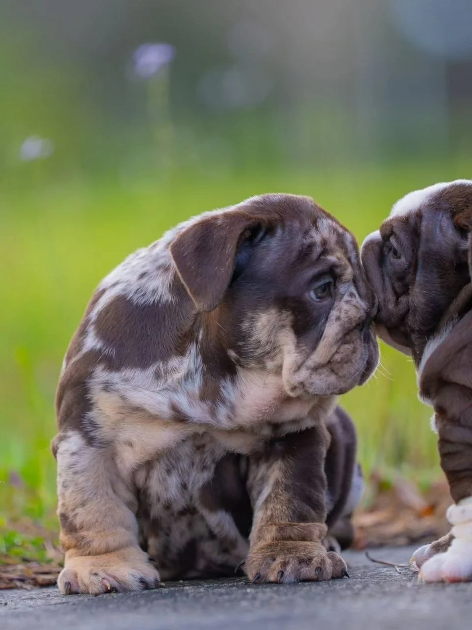 Wunderschöne Englische Bulldoggen Welpen (Blue-Eyed Merle) s - 4