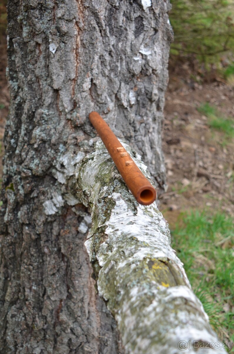 Pastierska trojdierková píšťala (Schäferpfeife dreiloch) - 4