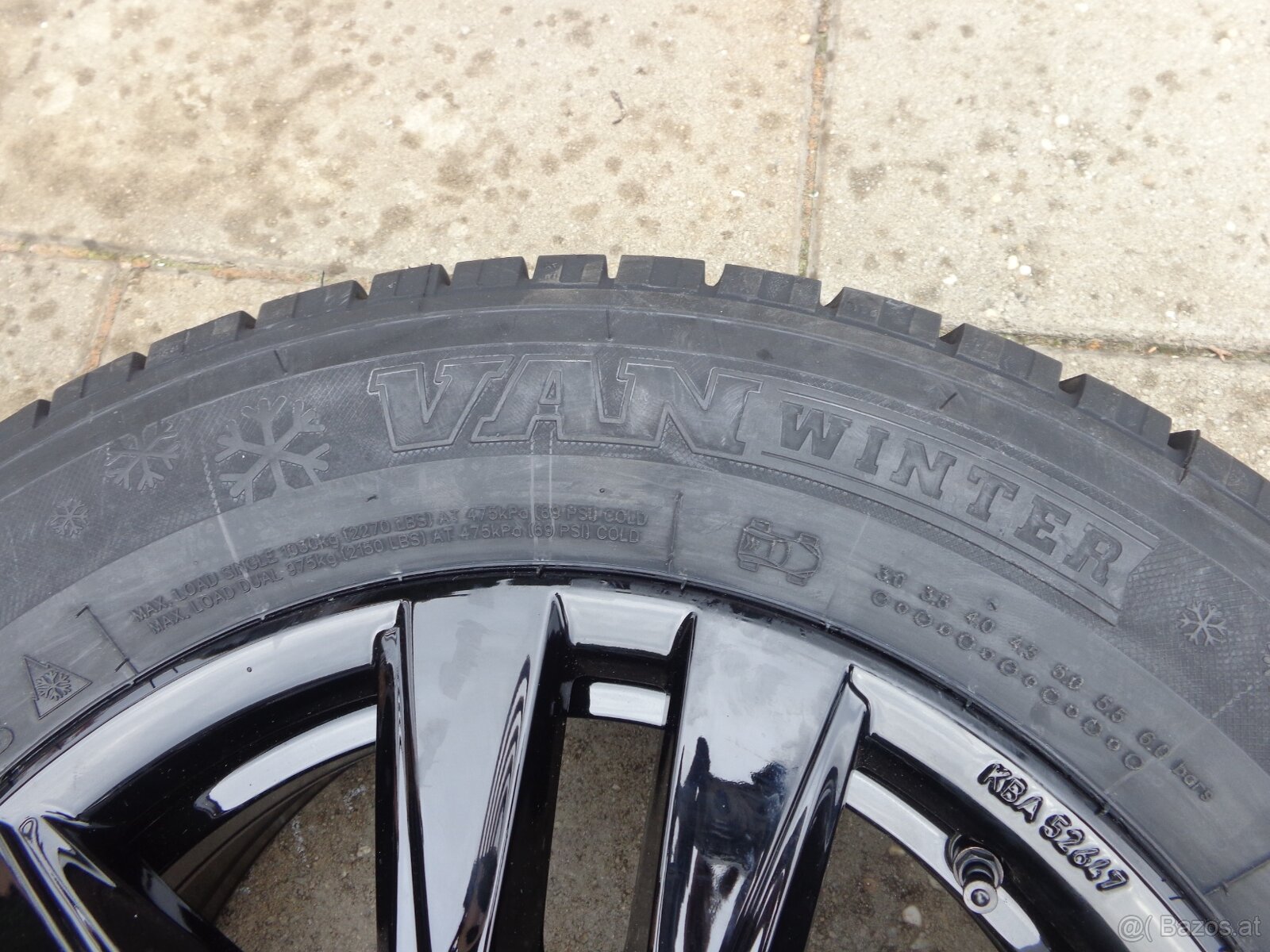 215/65R16C VW Transporter Multivan California winterradsatz - 4