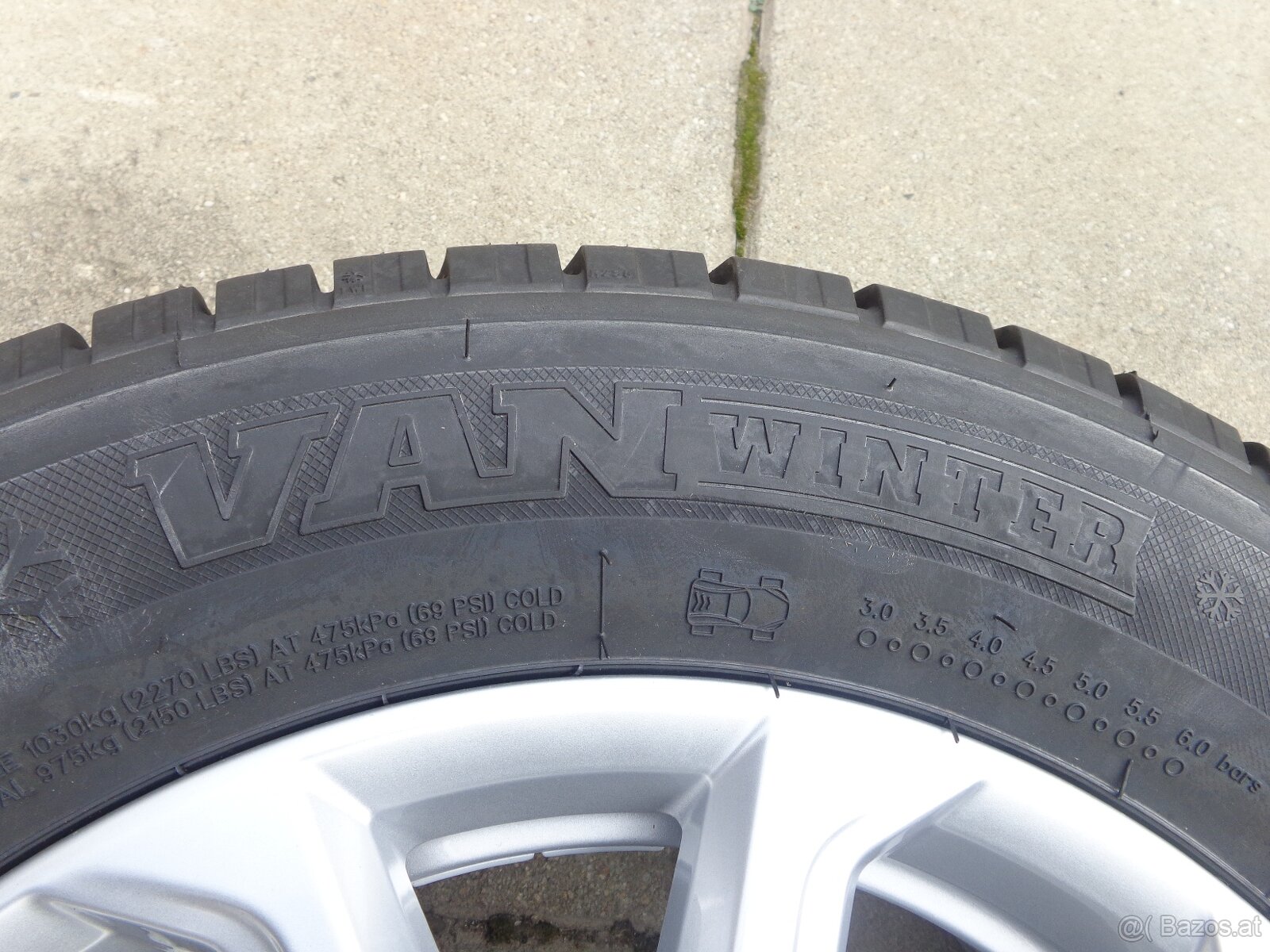 215/65R16C VW Transporter California Multivan Winterradsatz - 4
