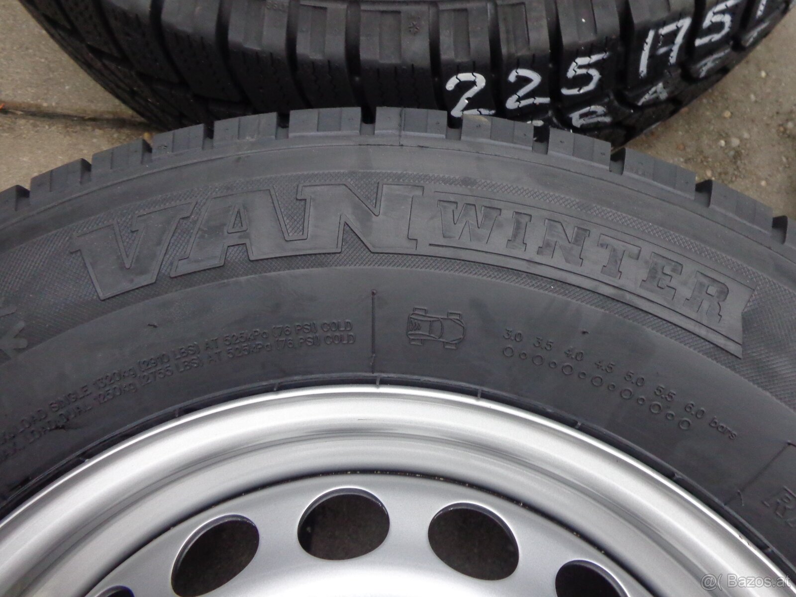 225/75R16C VW Crafter / Man Tge neue Winterradsatz - 4