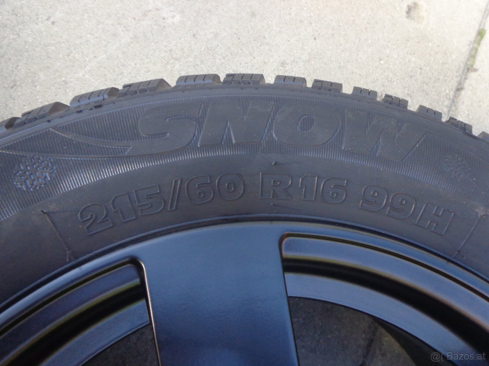 215/60R16 Ford Galaxy Smax Mondeo neue Winterradsatz - 4