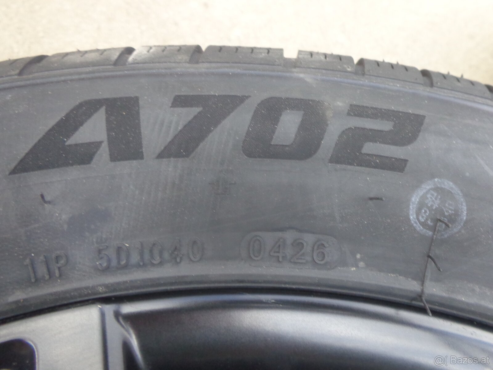 BYD Atto3 neue original Winterradsatz 235/50R18 inkl. RDKS - 4