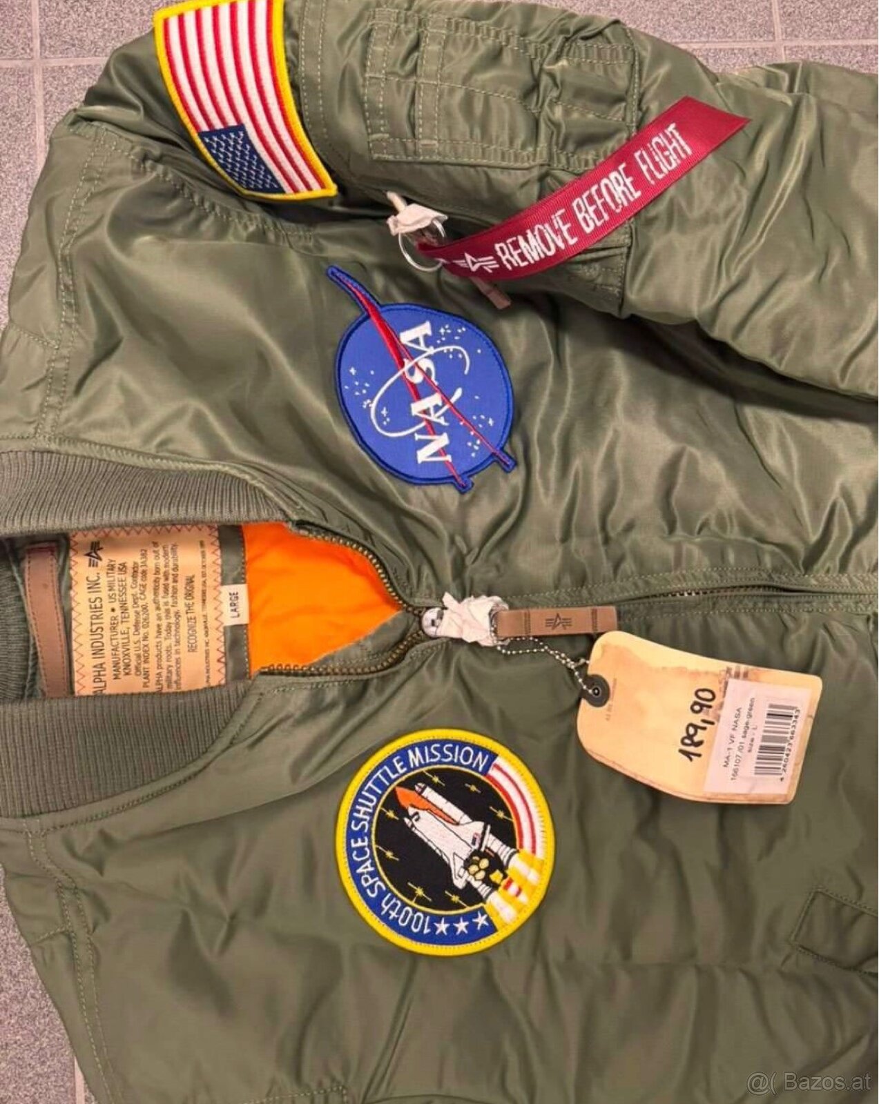 Komplett neue Alpha Industries Boomberjacke - 4
