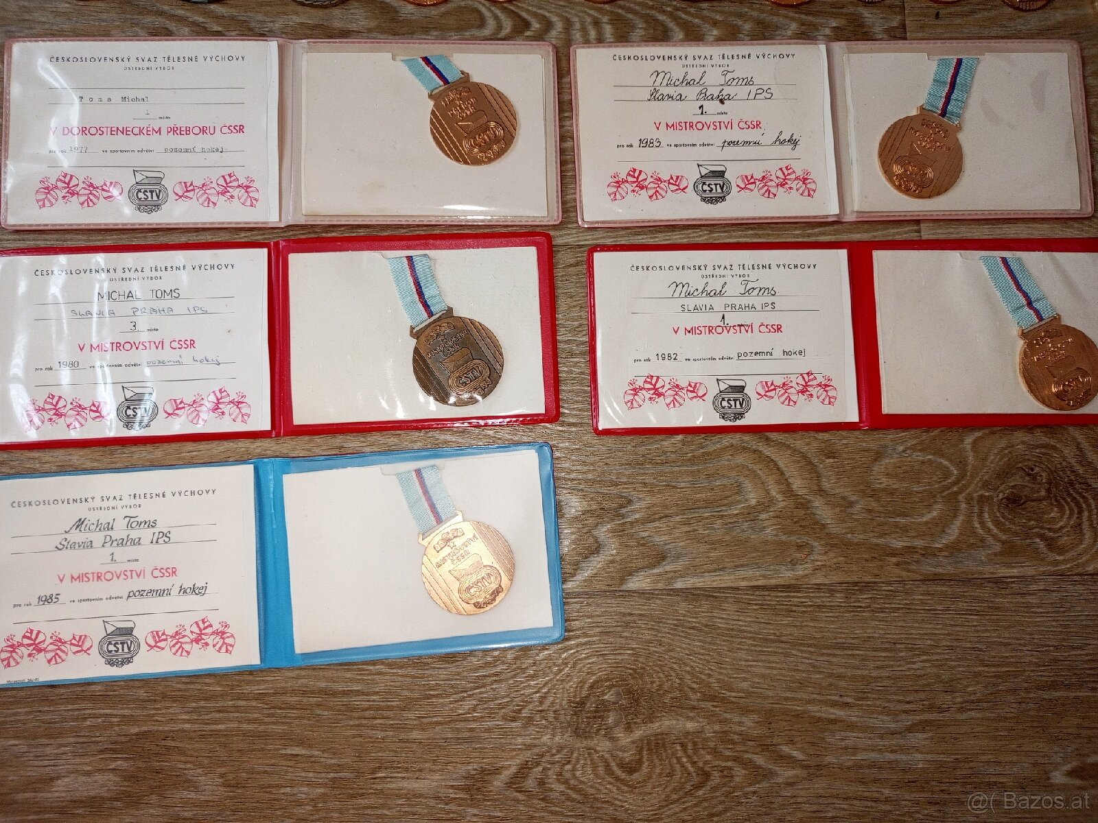 Sammlung von Medaillen der ČSSR – Feld- und Hallenhockey - 4