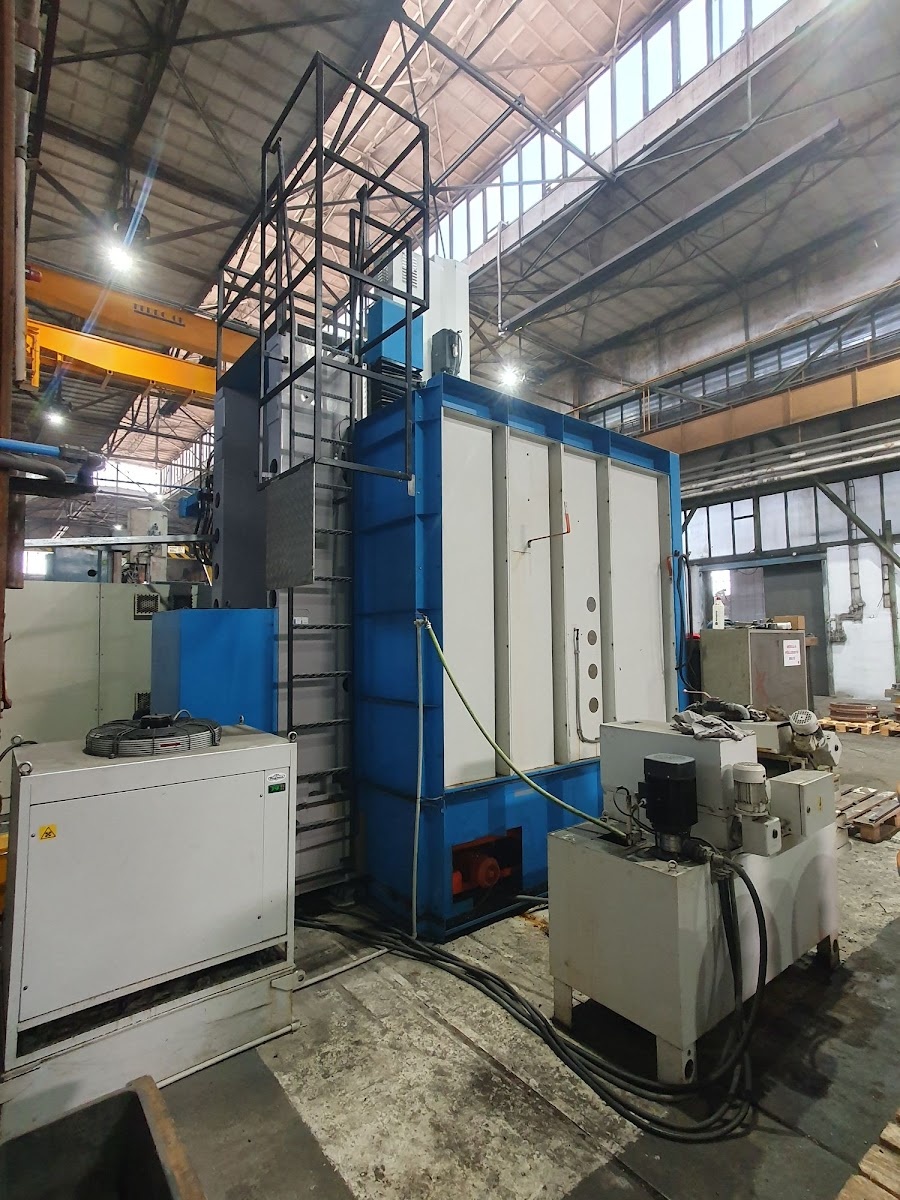 TOS Hulín SKQ 12 - Karusselldrehmaschine Einständer - 4