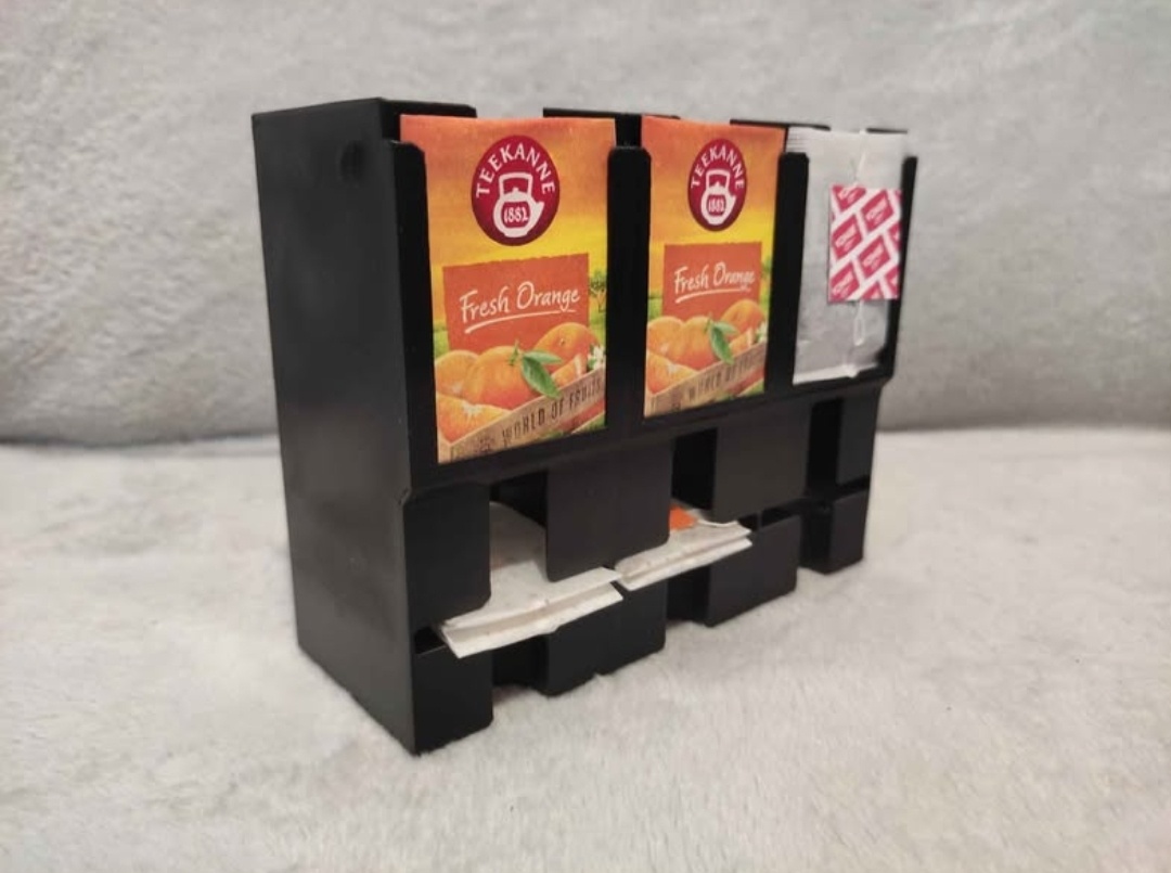 Moderner Tee-Organizer und Teespender – 3D-Druck - 4