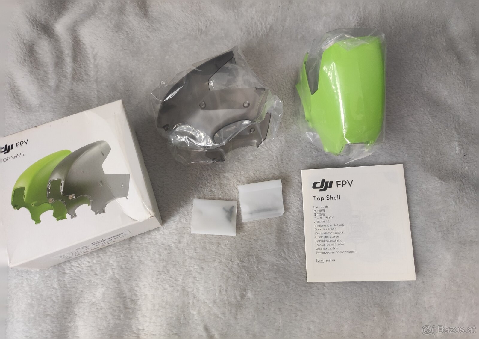 DJI FPV – obere Abdeckung (Top Shell) – original – grün und - 4