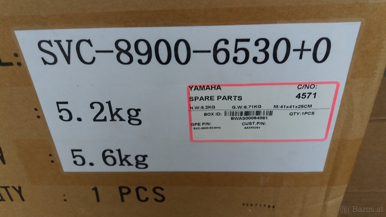 Yamaha AAX65291 4-Ohm-Lautsprecher - 4