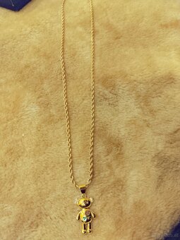 Gold kette 585 punziert - 4