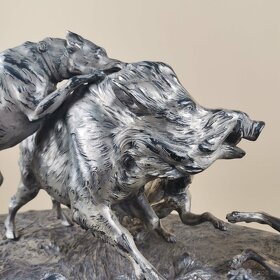 Wilhelm Zwick - Skulptur mit Jagdthema - 4