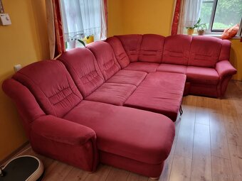 Wohnlandschaft mit ausziehbarer Bettfunktion - 4