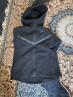Nike Tech Fleece Hoodie Schwarz Größe M - 4