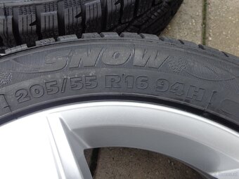 205/55R16 VW Passat Golf Caddy Touran neue Winterradsatz - 4