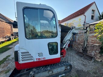 Zum verkaufen Minibagger Takeuchi tb 016 bj 2012 - 4