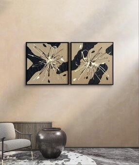 Strukturierte Bilder Amaje Art – gemaltes Bild - 4