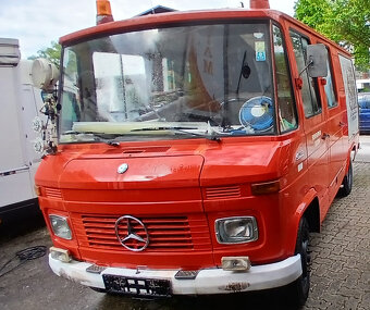 Feuerwehr, 1977 MB L409, 16.000 km, LKW, Historisches KFZ - 4